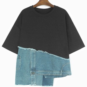 PLAID MESH SHIRT WITH LIGHT LUXE FRENCH FEEL M-13421