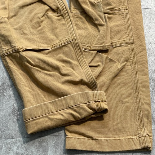 20s ブラウン ダブルニー カーハート Carhartt 30×32 詳細写真6