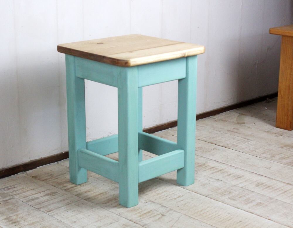 スツール dressing table blue | countryputto