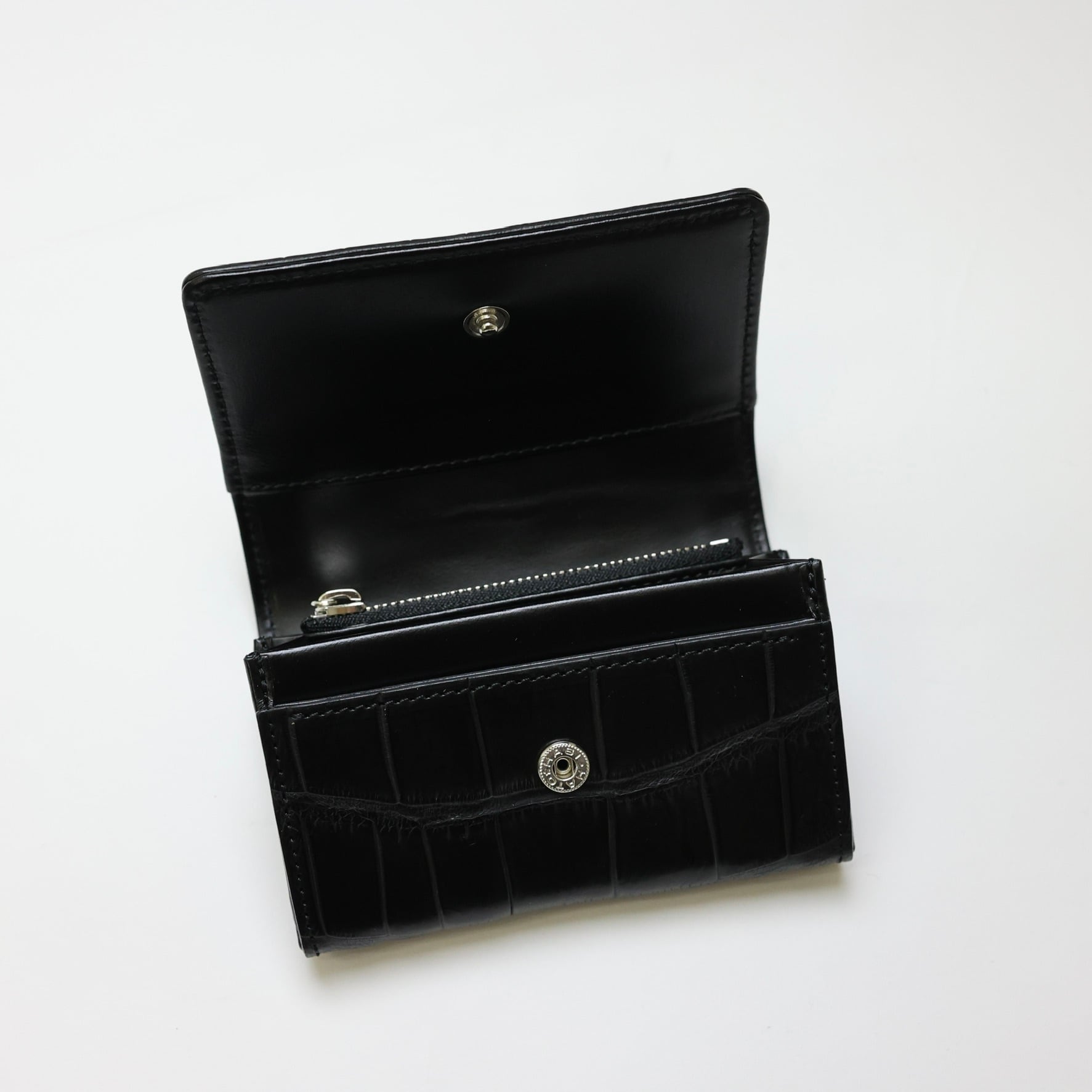 Crocodile Porosus Mini Wallet【最高級ポロサス使用】 | EUROKENVY®︎