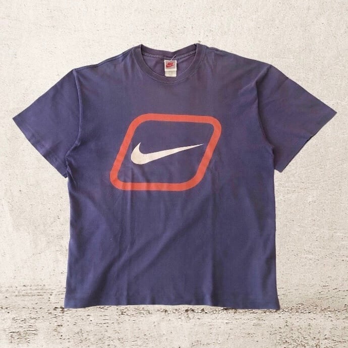 USA製　銀タグ　オールドナイキ　NIKE プリント　Tシャツ