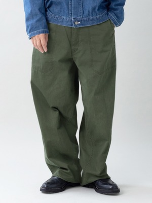 EGO TRIPPING (エゴトリッピング) USN-MIRITARYHERRINGBONE ミリタリーパンツ / KHAKI 626703-64