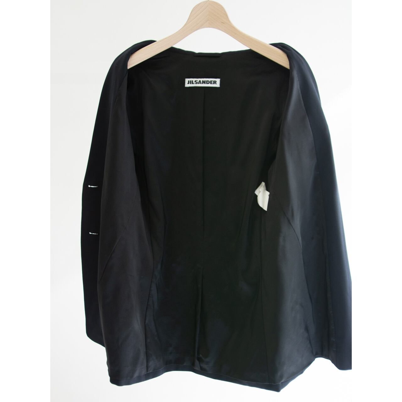 JIL SANDER】Made in Germany Wool-Elastane Stretch Single Jacket