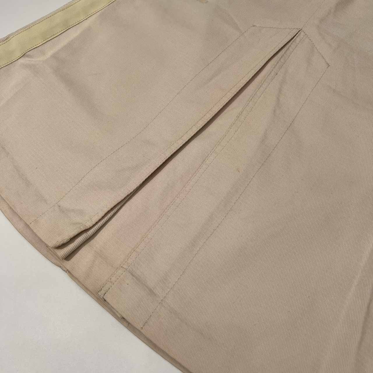 MARC JACOBS マークジェイコブス ベルト付き ツイルコットン タイト スカート 2 /ベージュ系/(株)ルック代理