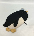 パスケース　泳ぐペンギン｜とりさん工房ーかわいいハンドメイドポーチ