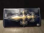 STEELO スティーロLONG WALLET  No3 FX Leather Blue