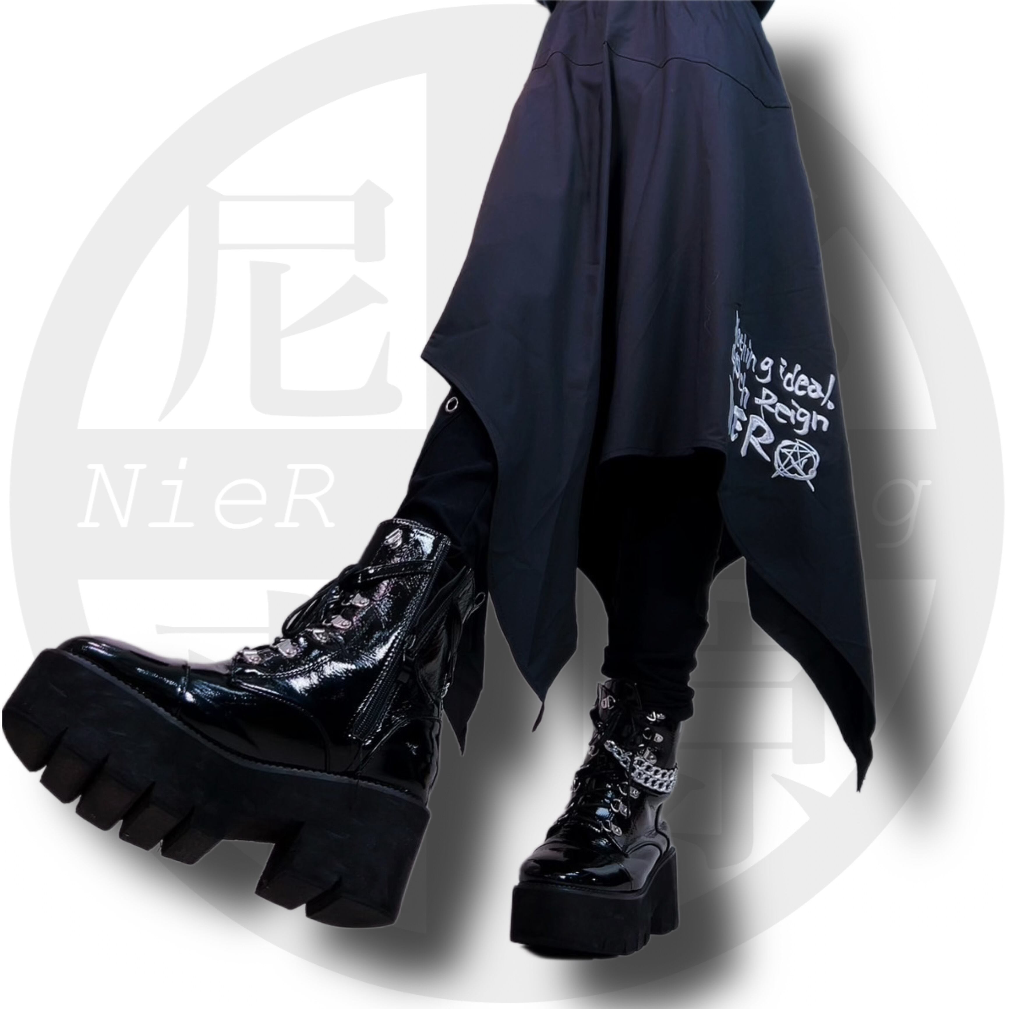 NieR ニーア 2TONE イレヘムスカート