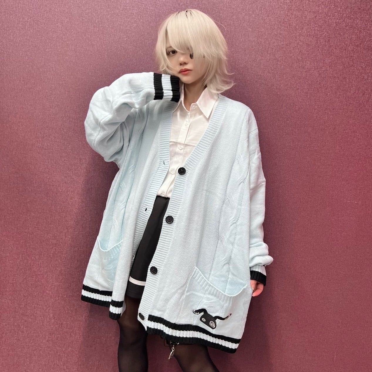 UNISEX MILK SODA KNIT CARDIGAN【ポケット付き】 | NIER CLOTHING
