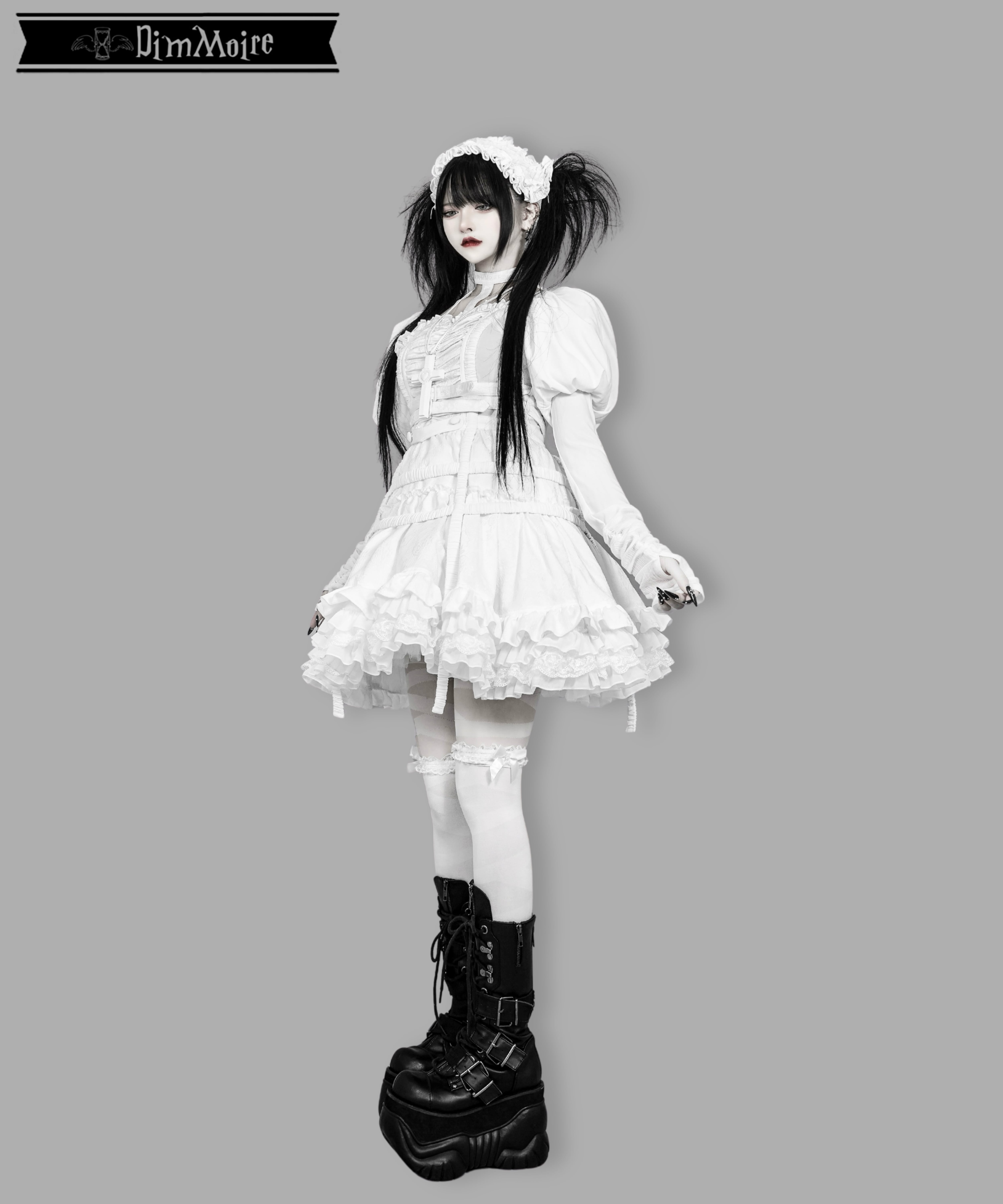 Coffin Maidenドレス【White】 | DimMoire