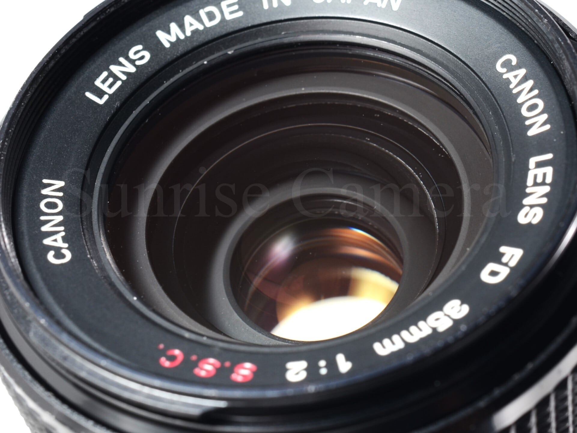 Canon FD 35mm F2 S.S.C. 凹みレンズ Oマーク キヤノン (61204