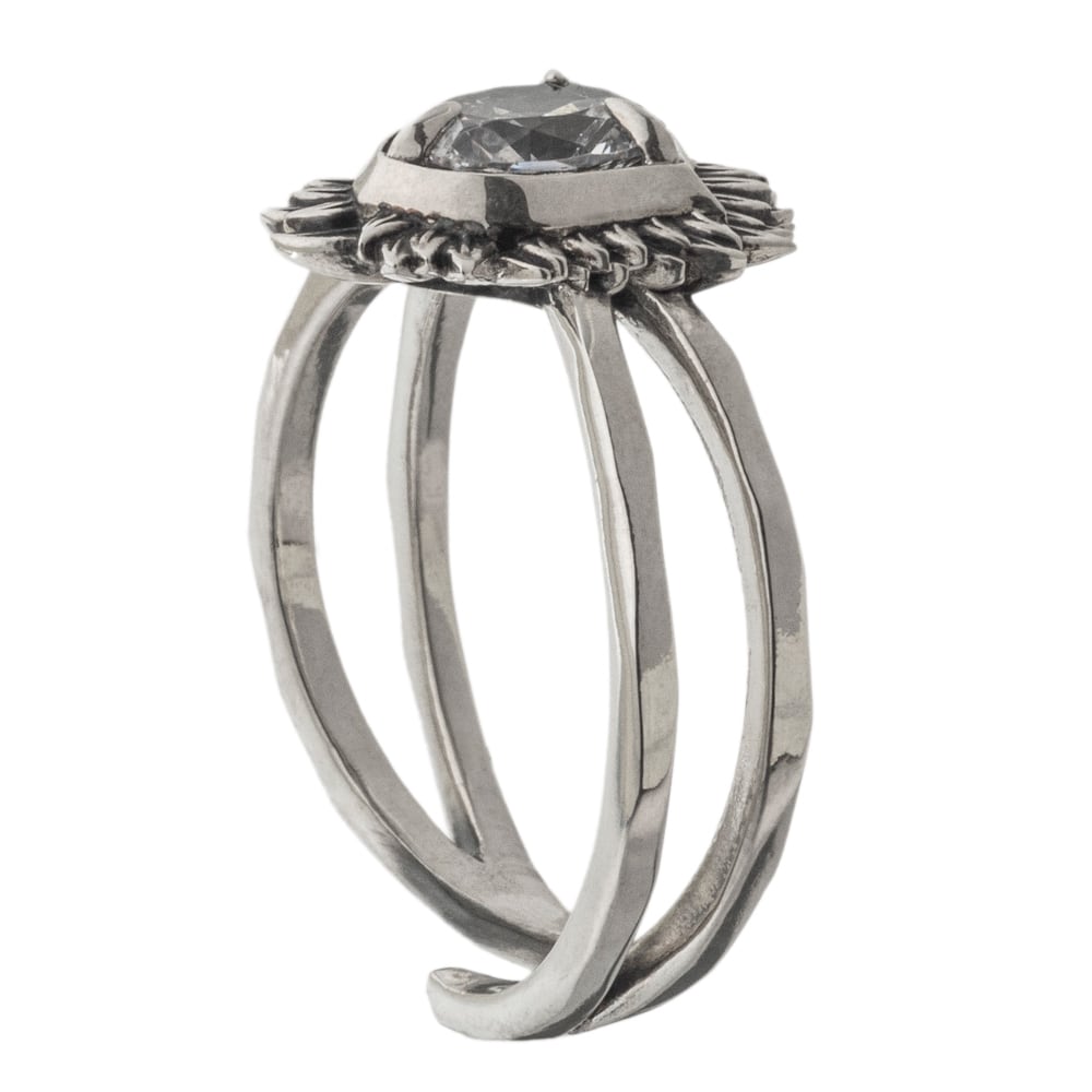 特別価格】ウイングシールドリンクﾞACR0283 Wing shield ring シルバー