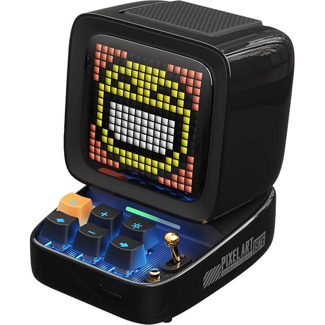 Divoom Ditoo Pro ポータブルスピーカー 15W Bluetooth 強化された低音