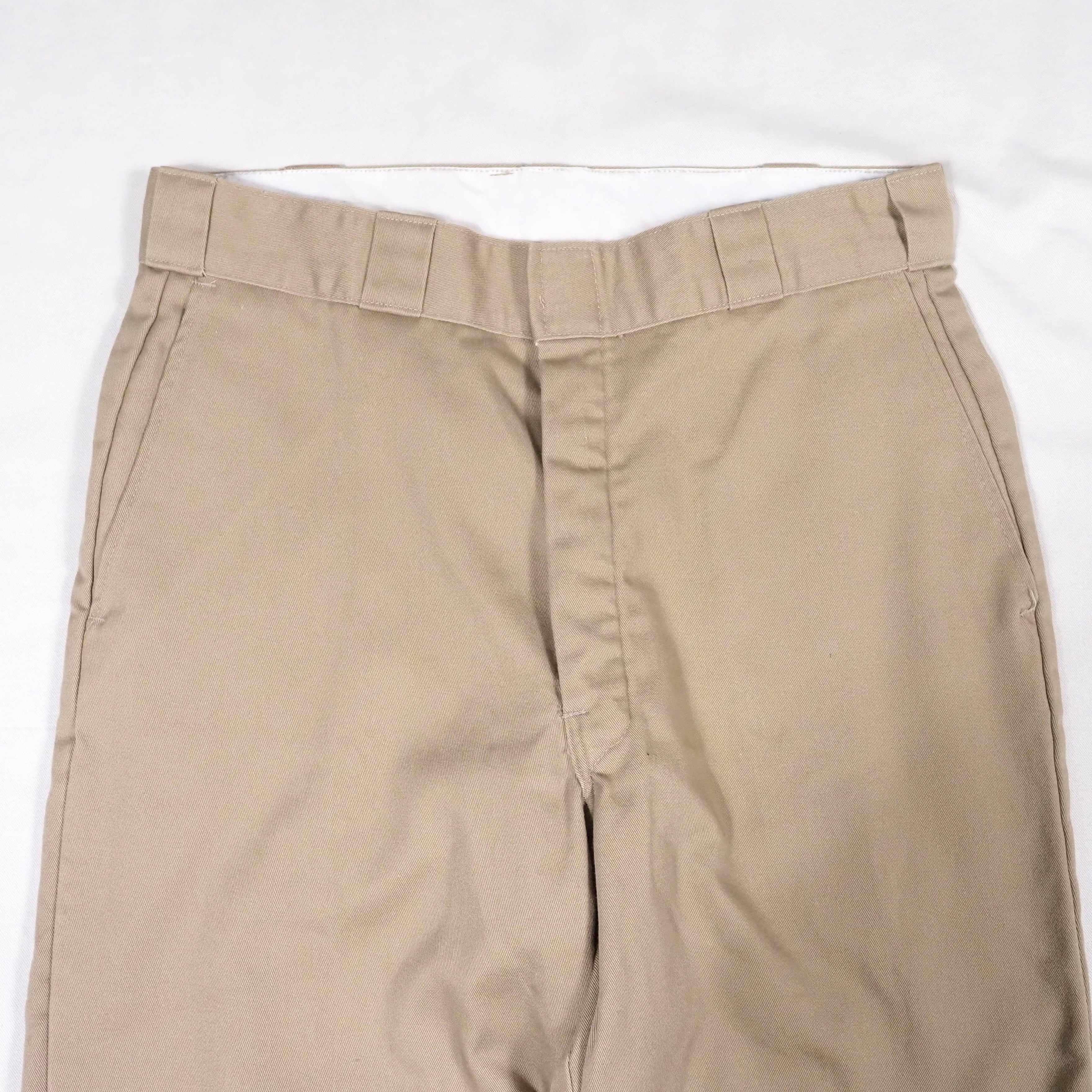 80's L.L.Bean Lined Chino Pants w32 USA製 シャモアクロス 裏地付き