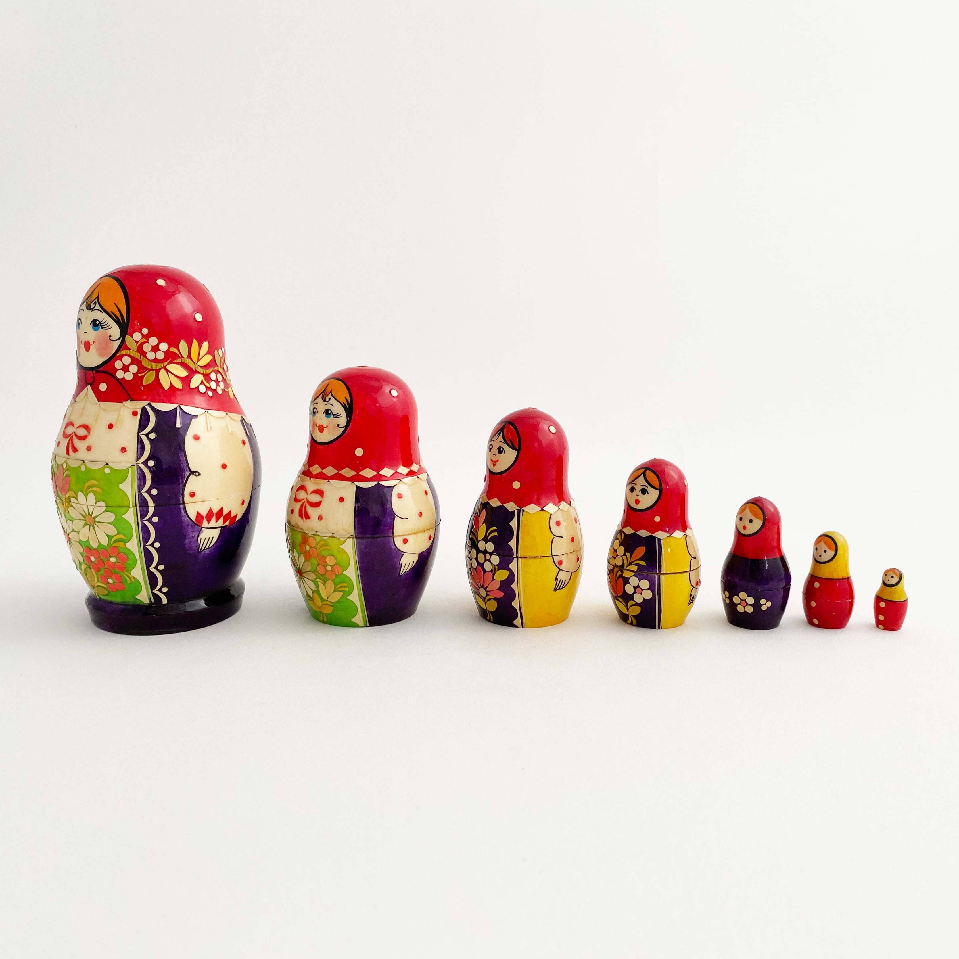 キーロフ麦わら/マトリョーシカ(7個組)