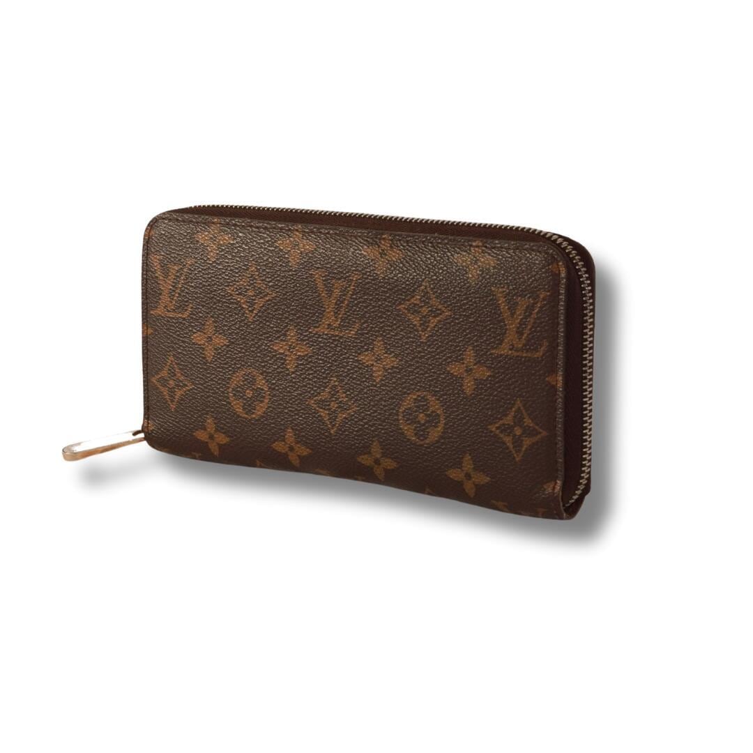 ルイ・ヴィトン LOUIS VUITTON モノグラム レザー ジッピーウォレット