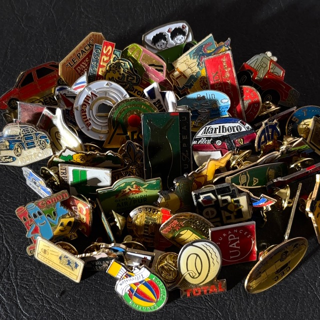 50個  フランス雑貨 ヴィンテージ  ピンバッジ ピンズ France pins  Pin badge vintage 古着 通販 リメイク ブローチ  アタッチメント付属 雑貨 2412026_2511007-17