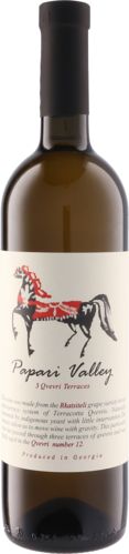 スリー・クヴェヴリ・テラスズ　チヌリ－ルカツィテリ　No.12　23　パパリ・ヴァレー　Qvevri Terraces Chinuri-Rkatsiteli No.12　23　Papari Valley
