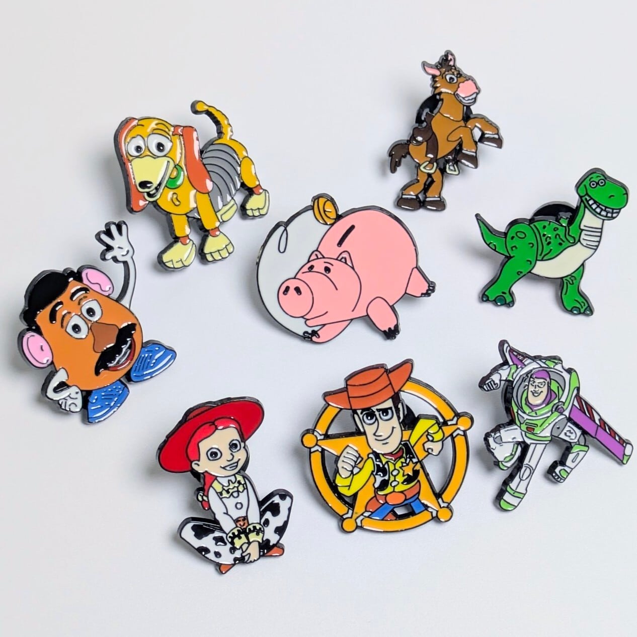 送料無料! ★ピンズ PINS★ピンバッジ 【 Toy Story ( トイストーリー )】 8Pセット〚アメリカン雑貨 アメトイ〛