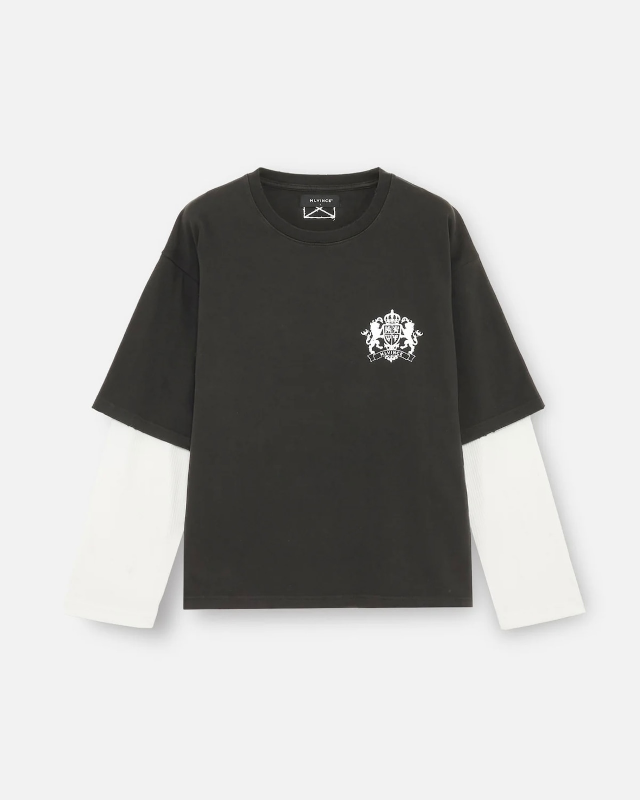 MLVINCE / mlv hotel layered LS tee