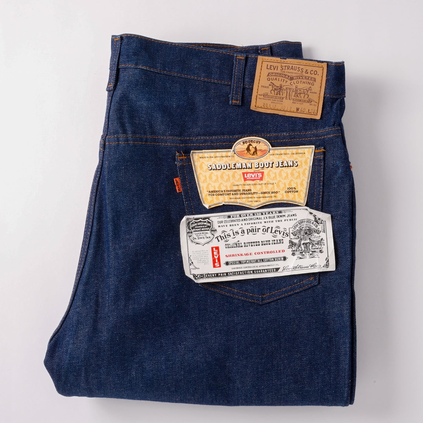 Levi's 517 デッドストック　usa製　80s 未使用】80s Levi's 517 special vintage denim dead stock made in