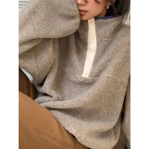 ゆったりスタンドカラートップ RA2986