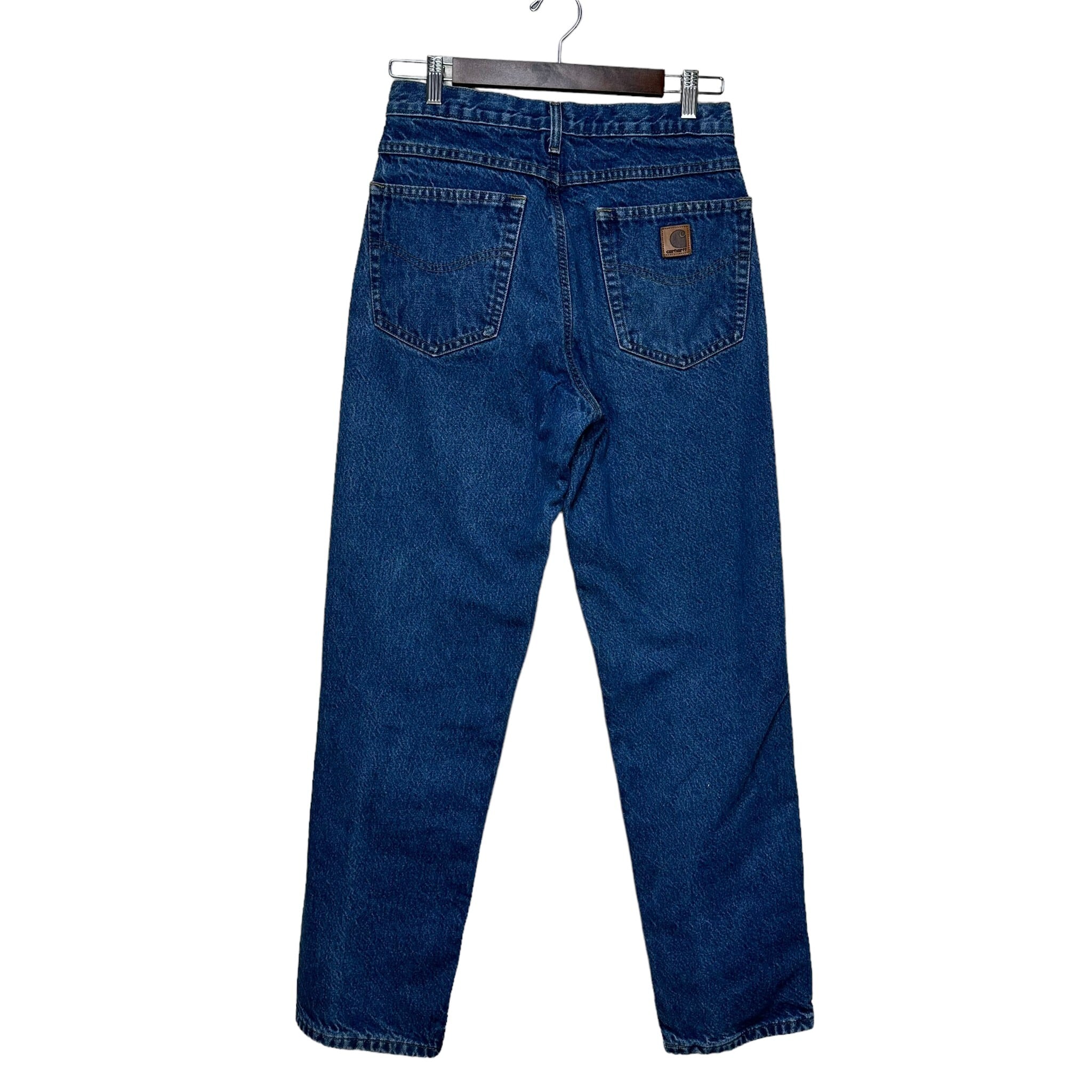W31×L30#裾上げ済み】Carhartt デニムパンツ 革パッチ | 古着屋OLDGREEN