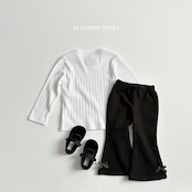 韓国子供服 / VIVID-I / 26Autumn / アイレットTシャツ / キッズ服 / ジュニア服 / 秋服 *XS~JM*