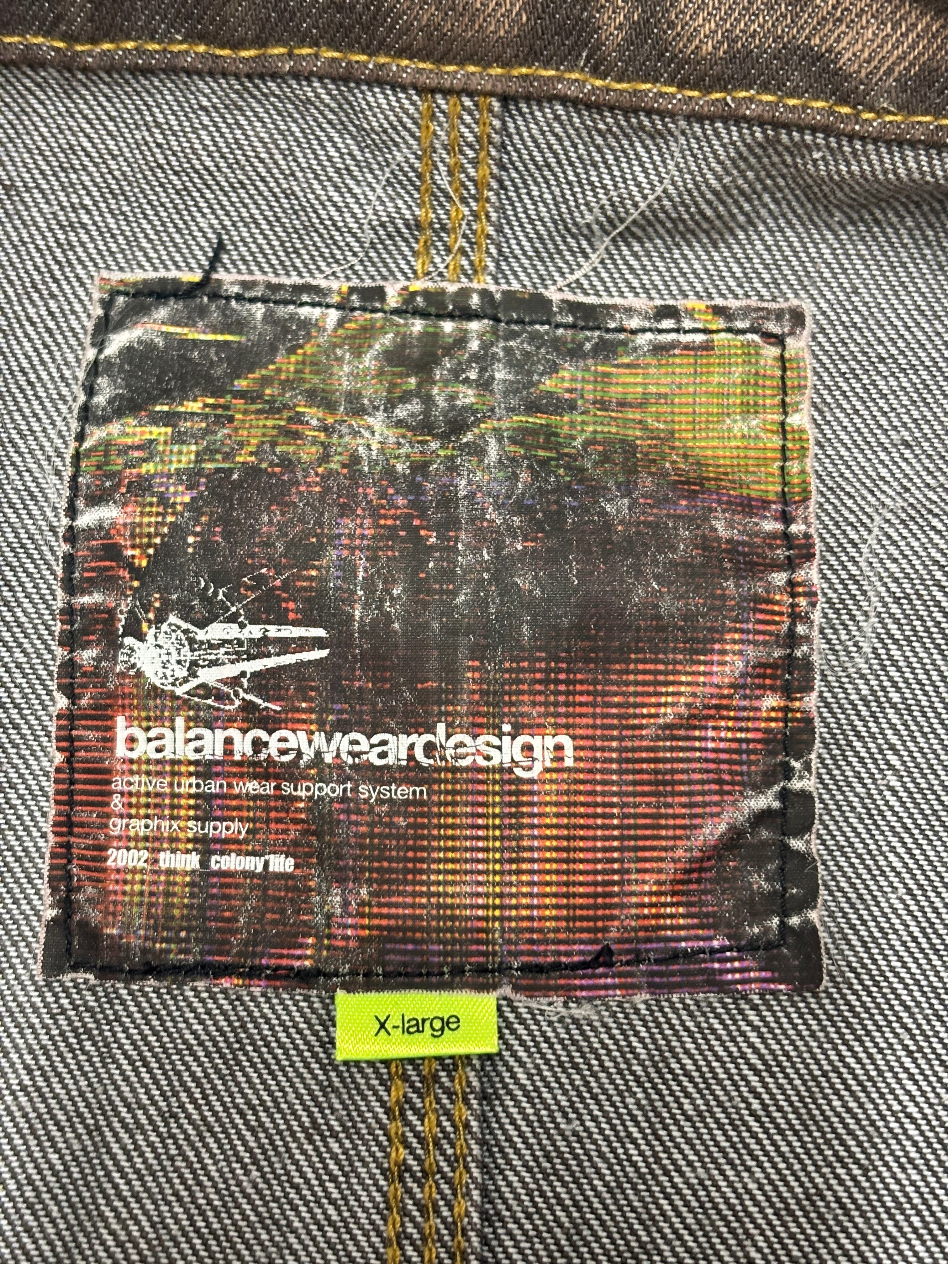 00s balanceweardesign/Craftman Jacket/XL/クラフトジャケット/デニム