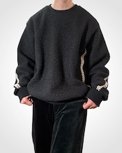 MK27A-C-24 CLAM-SWEAT #BLK