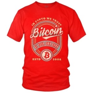 Tシャツ　BTC　Bitcoin　　BTC01-005