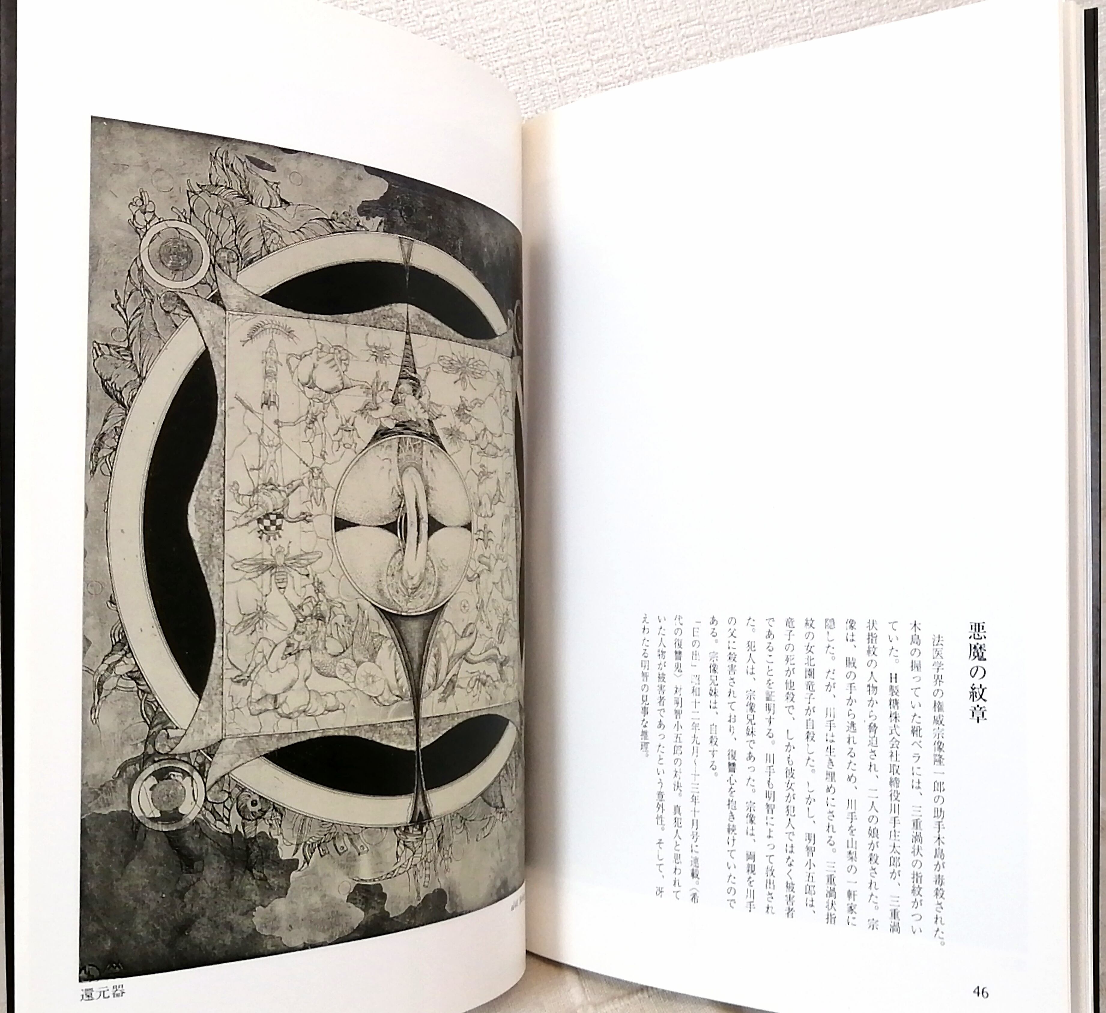 多賀新 作 ; 志村有弘 解説 銅版画・江戸川乱歩の世界 春陽堂書店