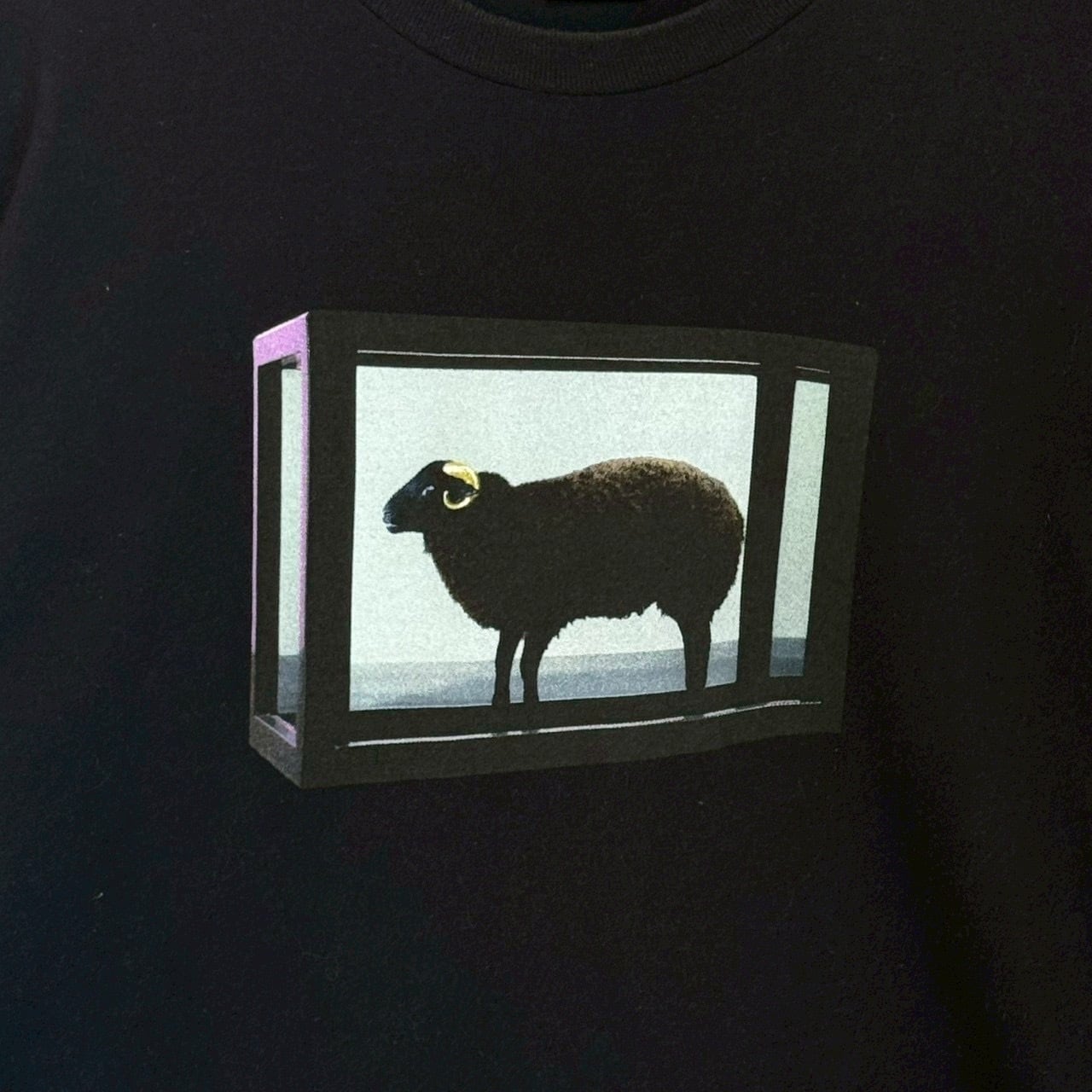 Supreme 羊プリント Tシャツ M supreme シュプリーム Tシャツ M センターロゴ プリントロゴ 羊 | 古着