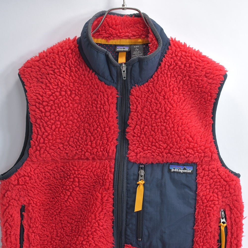 00s FA02 USA製 patagonia パタゴニア レトロX R4フリースベスト 65561