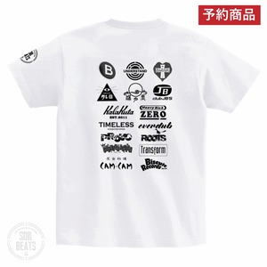 SOIL BEAT T-SHIRTS - WHITE