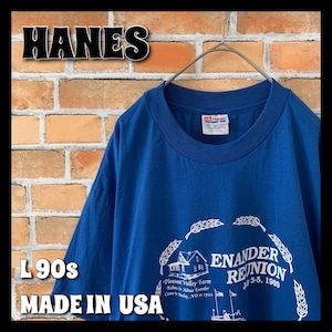 【HANES】90s ヴィンテージ Tシャツ L アメリカ古着