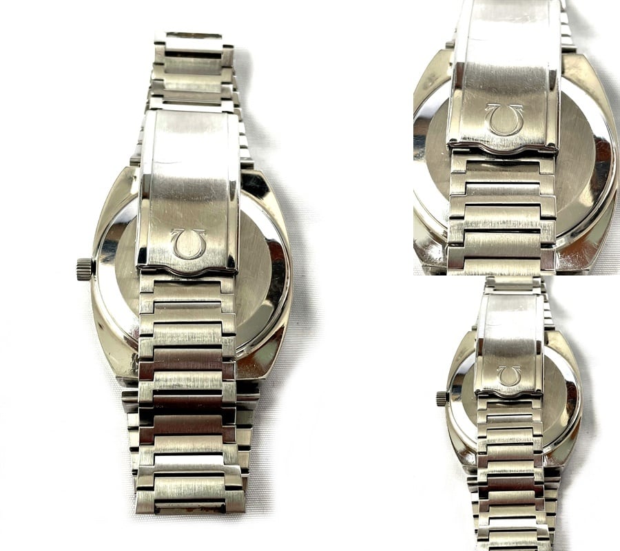OMEGA] オメガ シーマスター ブルー TV スクリーン オートマ（自動巻き