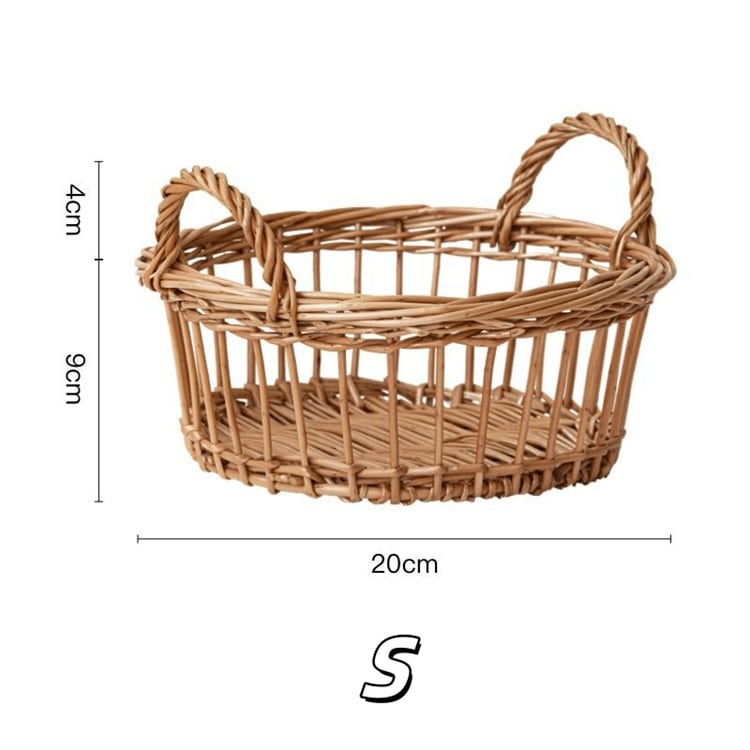 個性的なデザイン 竹籠 両耳かご 竹かご 大根かご 卵かご 家庭用