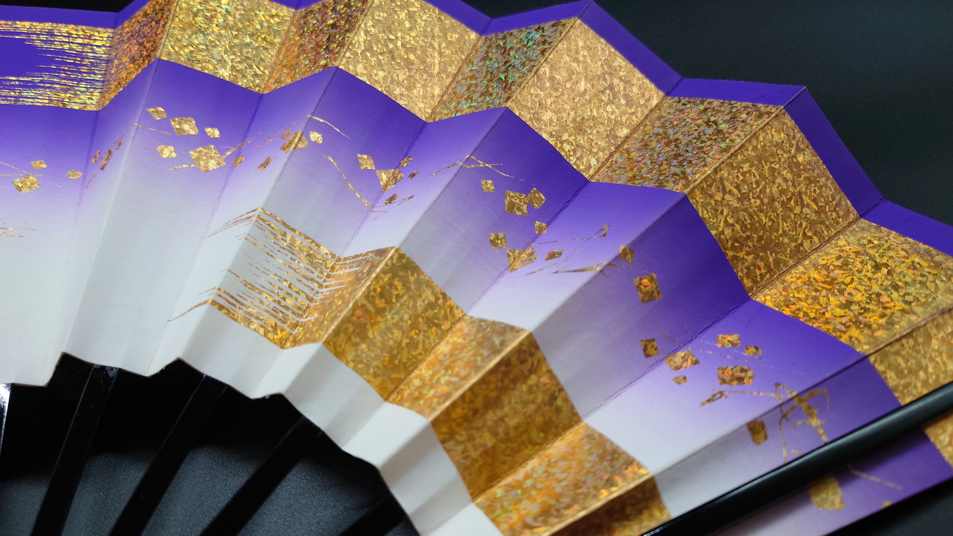 舞扇 No.657 紫 | 松根屋 Matsuneya