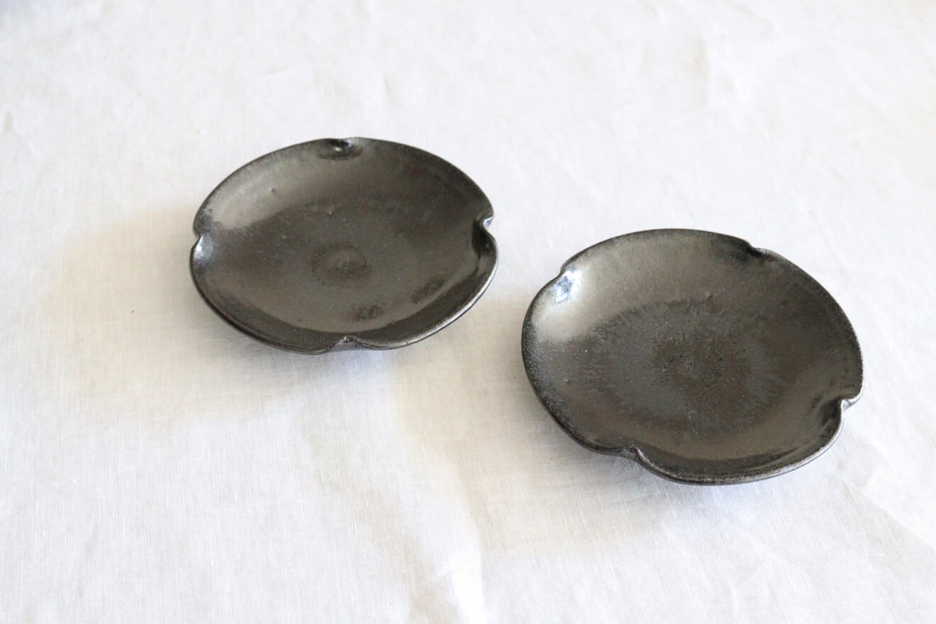 岩山陽平 輪花小皿