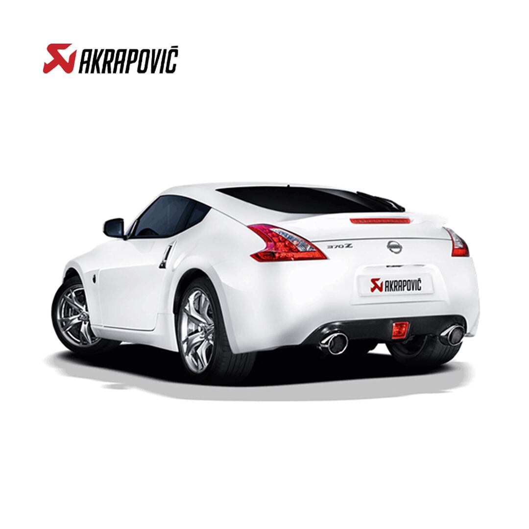 AKRAPOVIC NISSAN / 日産 370Z (Z34) Tail pipe set (Carbon)