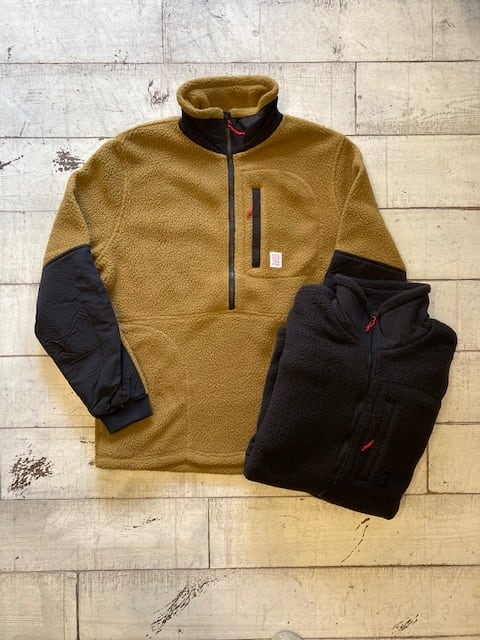 SALE !! TOPO DESIGNS MOUNTAIN FLEECE PULLOVER / トポデザインズ　マウンテンフリースプルオーバー |  kulaacb powered by BASE