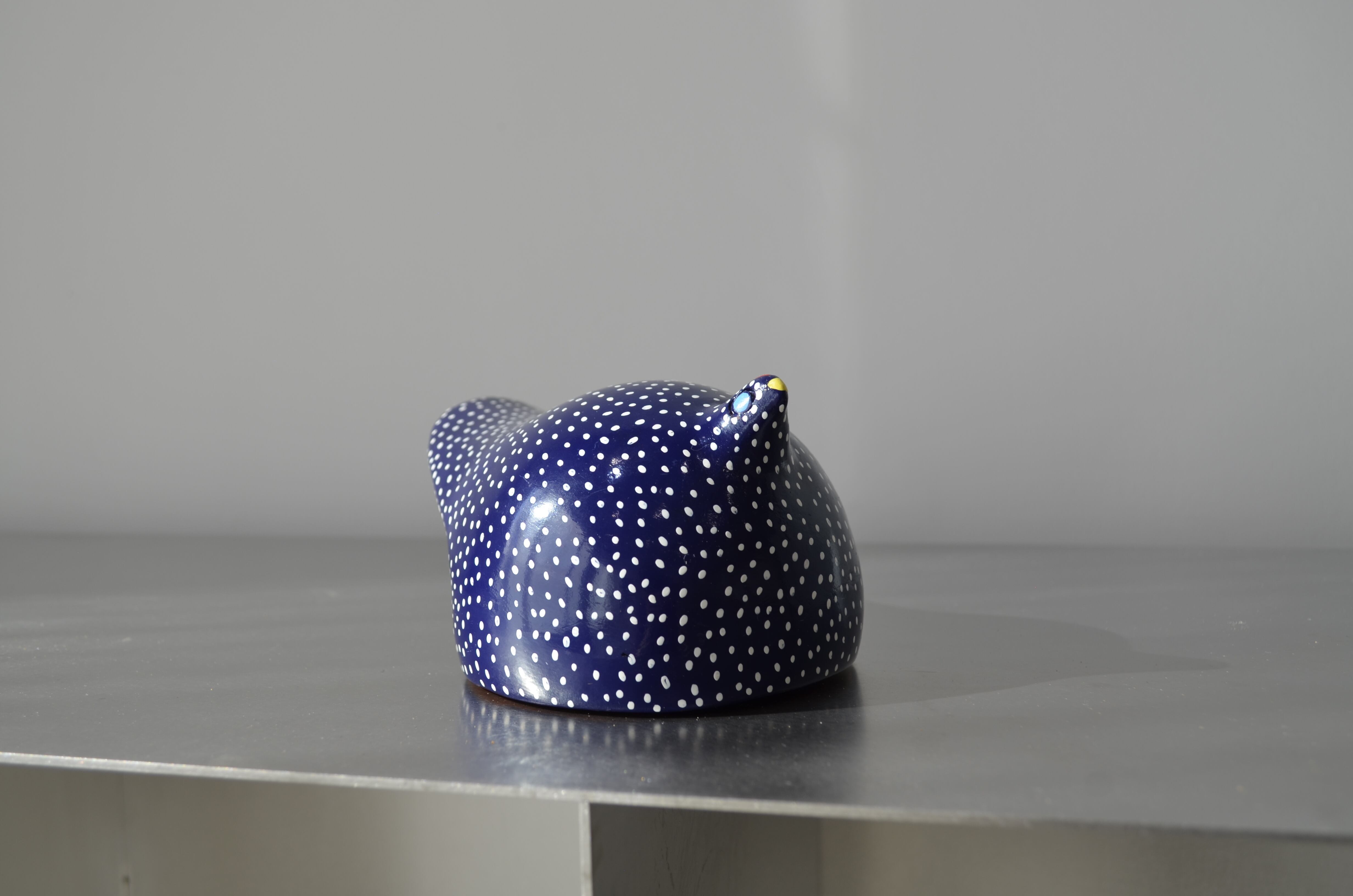 【sold out】エチオピア ホロホロ鳥 陶器の置物 (L)