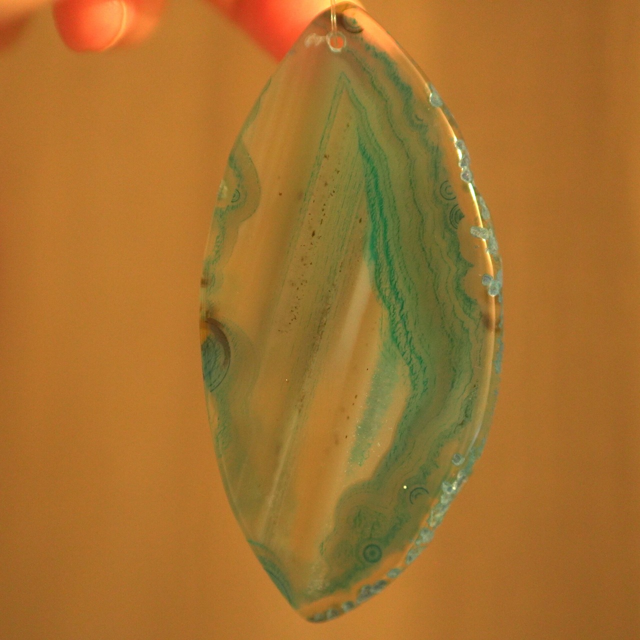 Flower Bouquet 08 - アゲートヒーリングチャイム / Agate Sun Catcher Wind Chime 187