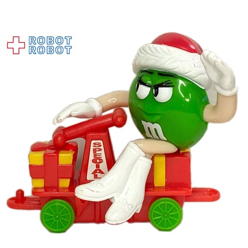 M&M's クリスマス・トレイン・トッパー グリーン デリバリー貨車