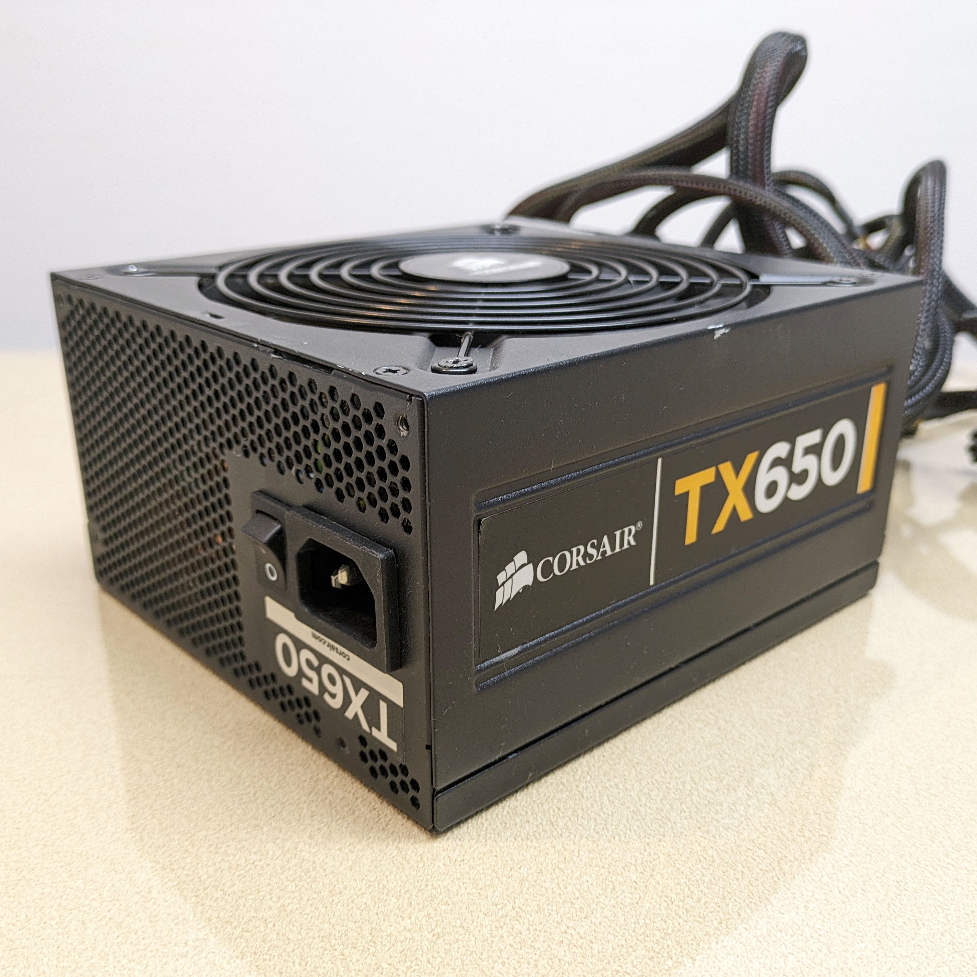 CORSAIR・PC電源ユニット・CMPSU-650TXV2・650w・動作未確認・No