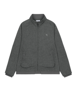 [SAN SAN GEAR] BUTTON JACKET Grey 正規品 韓国ブランド 韓国通販 韓国代行 韓国ファッション sansan san san sansangear サンサンギア