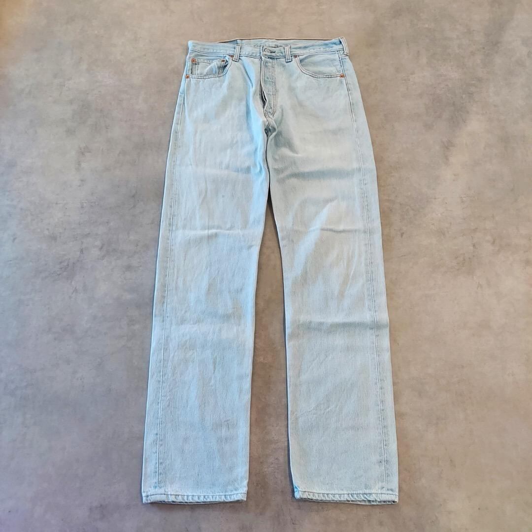 リーバイス501 Levis W34 古着 青 カナダ製 90s 17476
