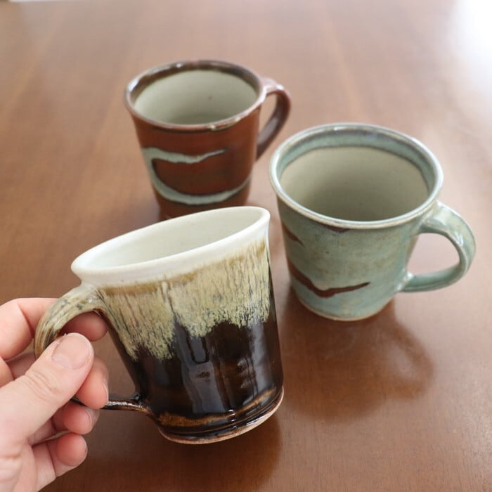益子焼 健一窯 マグカップ Mashiko-yaki Mug #291 | 和食器のお店 Soil浅草