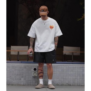 Graphic back logo oversized tee 1032