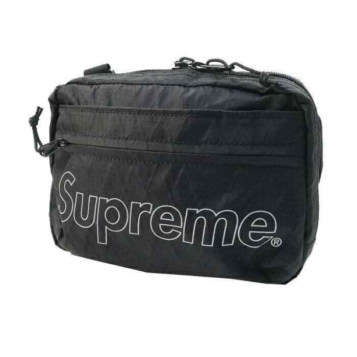 18aw 黒 Supreme Shoulder Bag